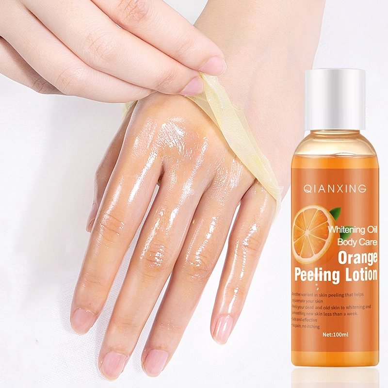 Hot Style Orange Peeling Lotion Exfoliating Skin Whitening Lightening Body Lotion