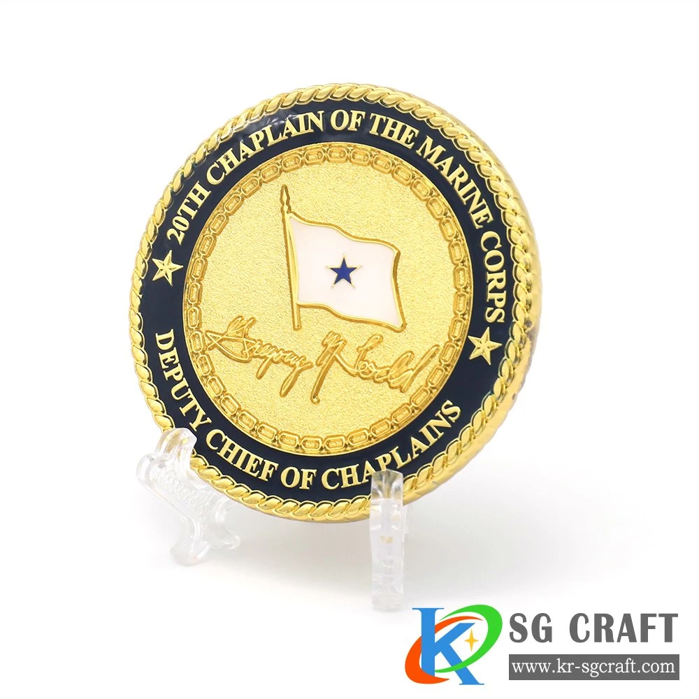 Customer Designer Soft Enamel 2D 3D Metal Zinc Alloy Coins Metal Souvenir Challenge Antique Coin