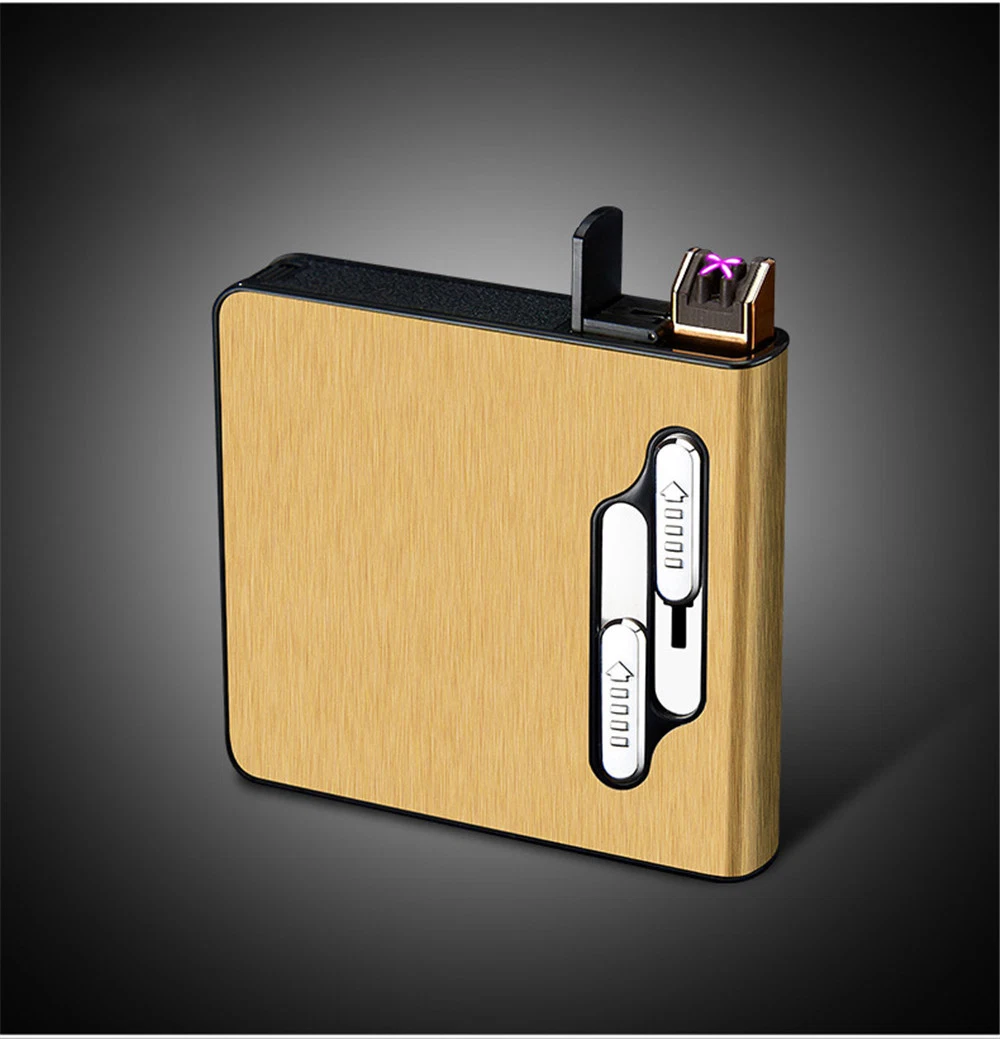 Automatic Cigarette Case Dispenser Automatic Ejection Box with Lighter