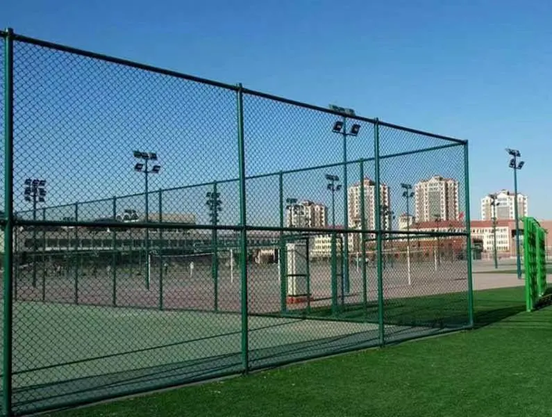 Sports Playground Garden Diamond Wire Mesh Chain Link Fencing