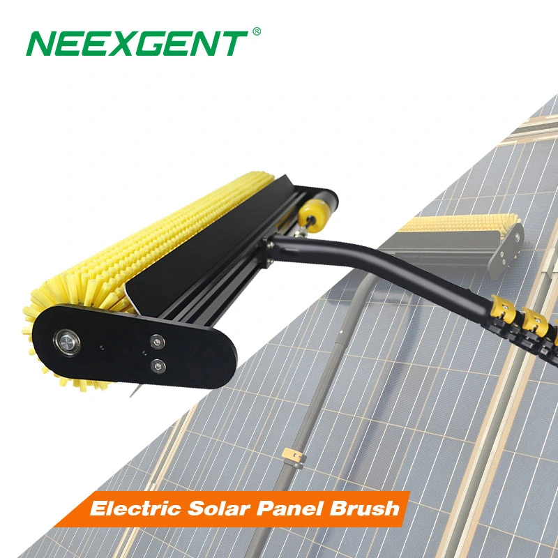 Manufacturer Solar Panel Cleaning Washing Machine 7.5m Automatic Brush with Double Head Robot