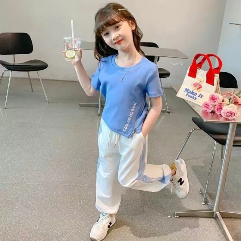 China-Based Kids Clothing Manufacturers with International Shipping Little Girl's Summer Kids Wear