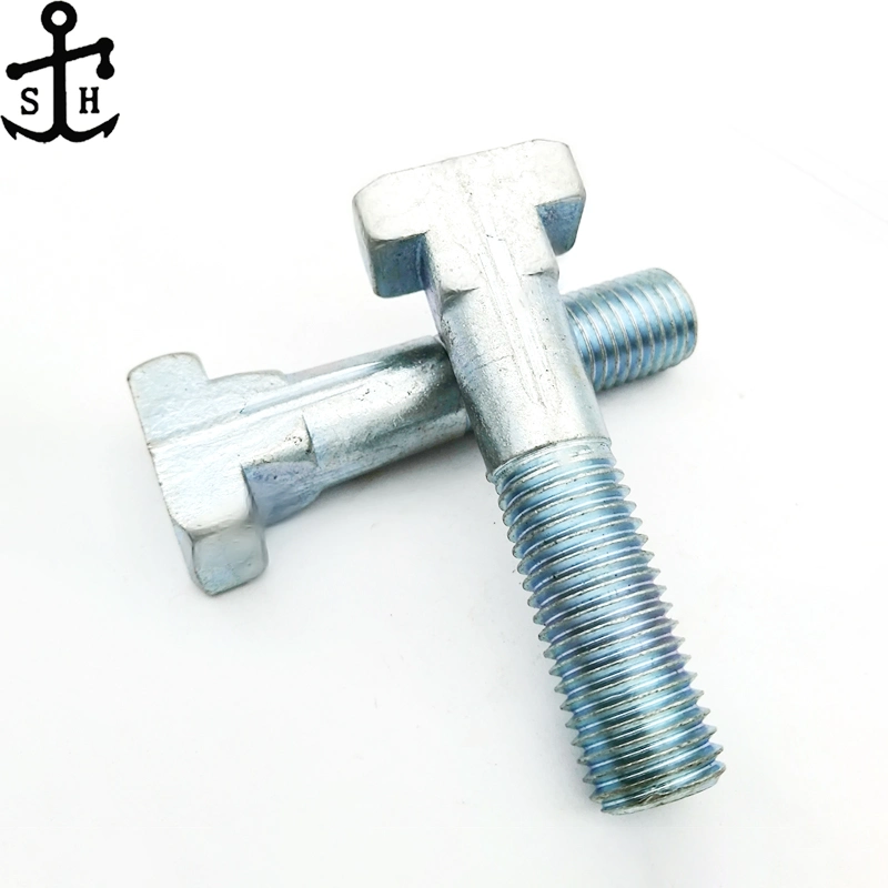 T Head Bolt for C Channel/ Hot-Dipped Zinc Coated with Good Quality