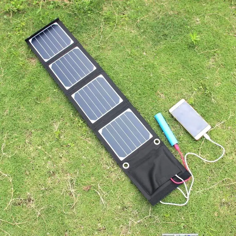 14W Sunpower Solar Cell Portable Solar Panels Cargador para móviles