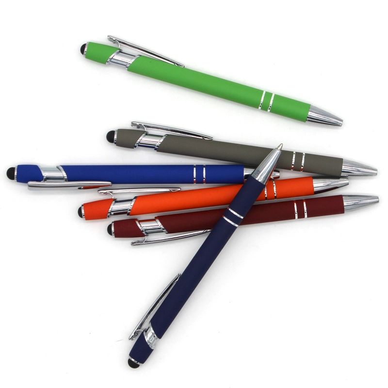 Cheap Promotional Giveaway Metal Ball Pen with Logo Customized Advertising Ballpoint Pen