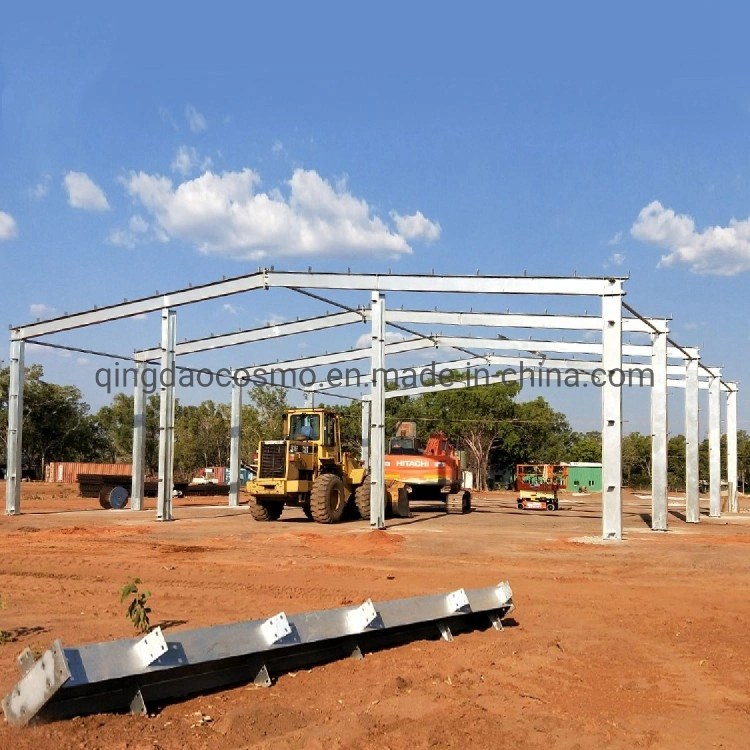 Prefabricated Steel Structure Workshop Factory Warehouse Office Car Showroom Exhibition Hall Building/ Steel Structure Hangar/Steel Frame/Steel Building