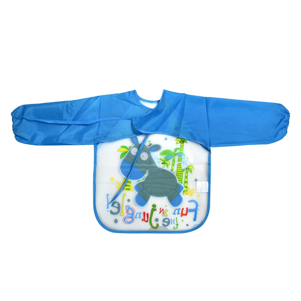 Baby Bib Waterproof Feeding Long Sleeves Apron Custom Logo Aprons Kitchen