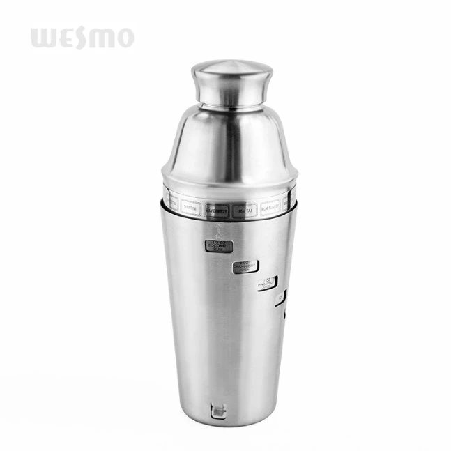 Bar Accessories Stainless Steel Cocktail Shaker Bottle