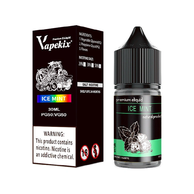 Vente en gros OEM 10ml 30ml 50ml 60ml 100ml sel de nicotine Vape Jus