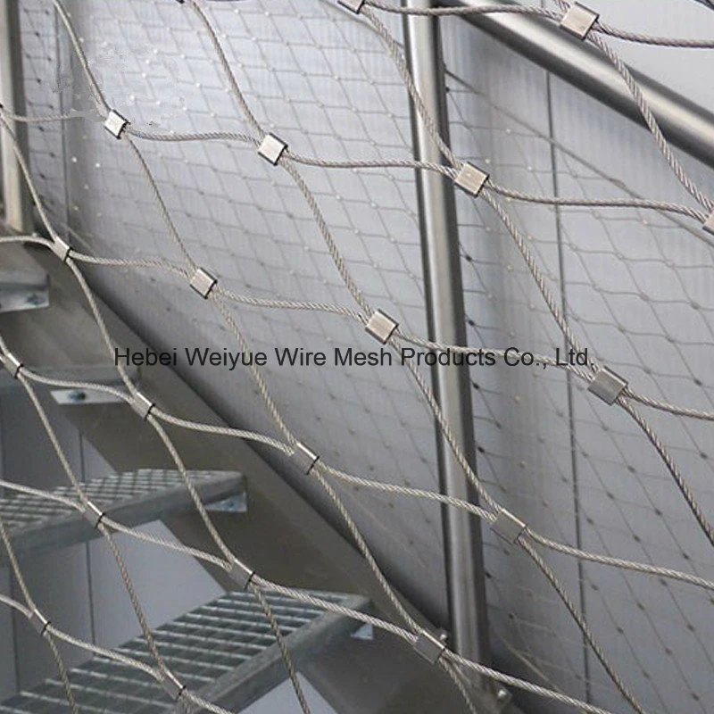 Stainless Steel Staircase Railing Mesh for Protection