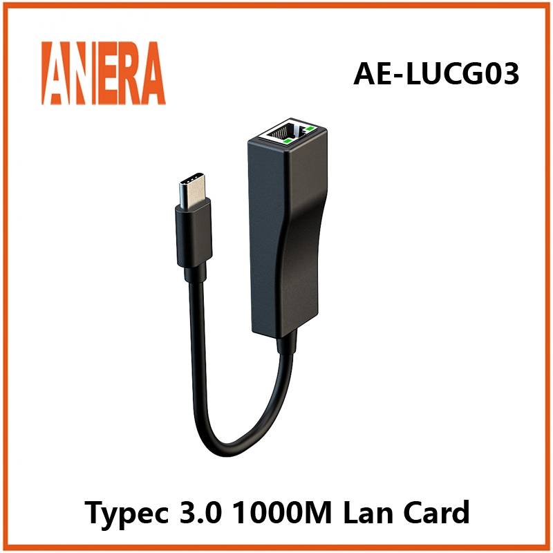 Adaptateur Ethernet RJ45 de carte réseau LAN USB Type-C 3.0 de nouvelle génération à haute vitesse