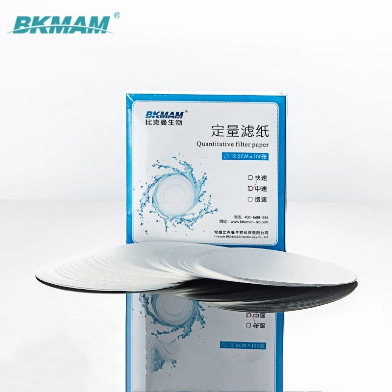 Laboratory Use Ashless Filter Paper Qualitative and Quantitative 7cm 9cm Filter Paper