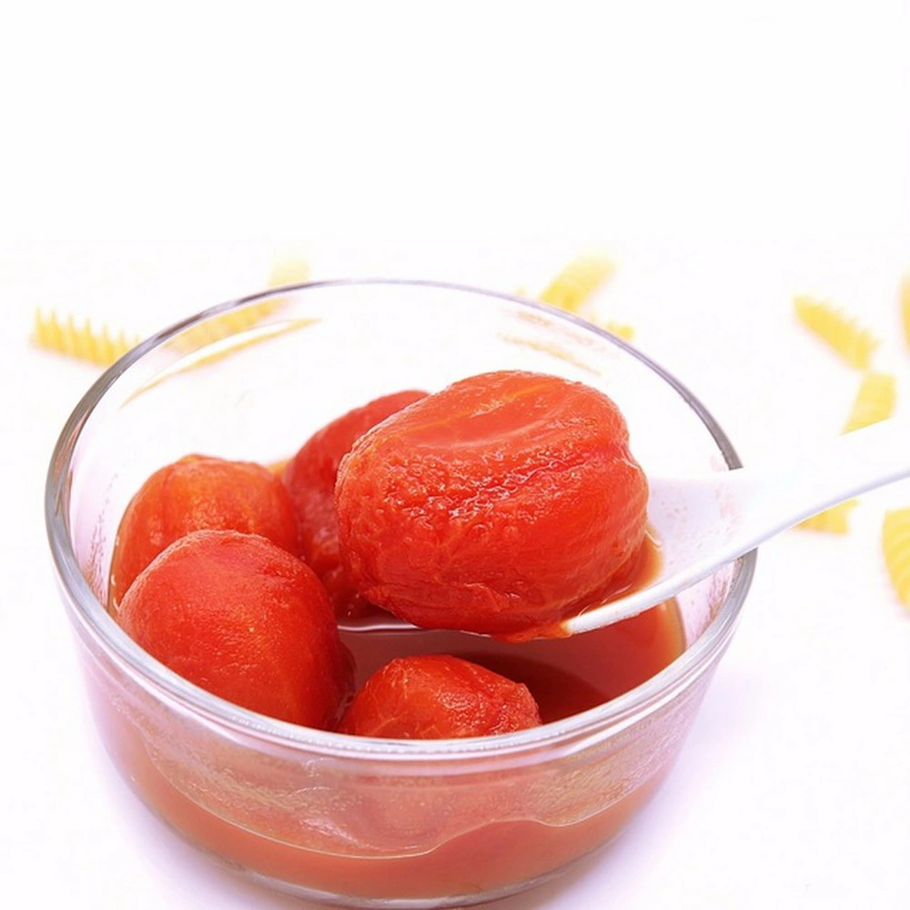 Frische Ernte Konserve geschälte ganze Tomate in Tomatensaft 800g