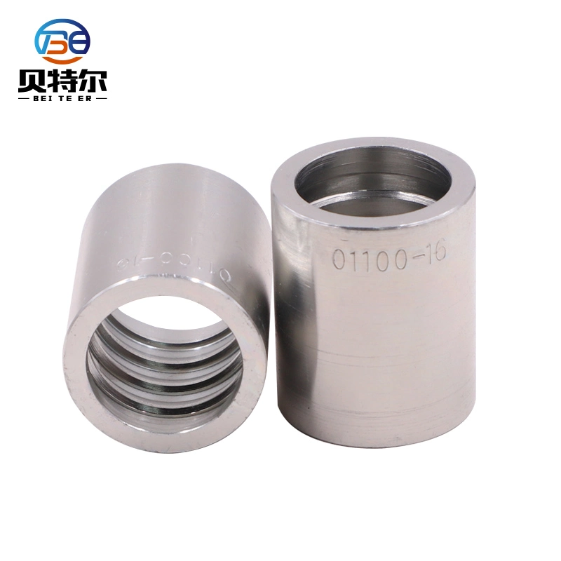 OEM China Sleeve Ferrule Carbon Steel /Stainless Steel Tube Sanitary Hydraulic Pipe Fittings01100