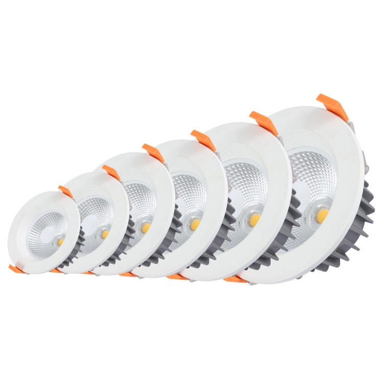 Wholesale/Supplier 9W Recessed Downlight COB Ceiling Lamp LED Down Light for Engineering