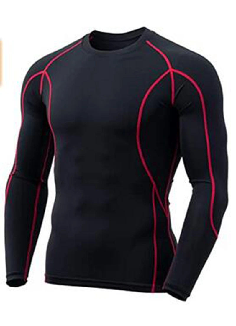 Men&prime; S Compression Shirts, Athletic Workout Shirt, Water Sports Wear, Rash Guards