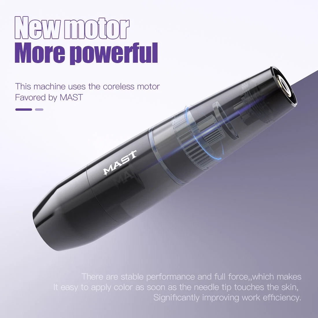 2023 New Hot Sale Mast Tattoo Spinner Pen Machine Makeup