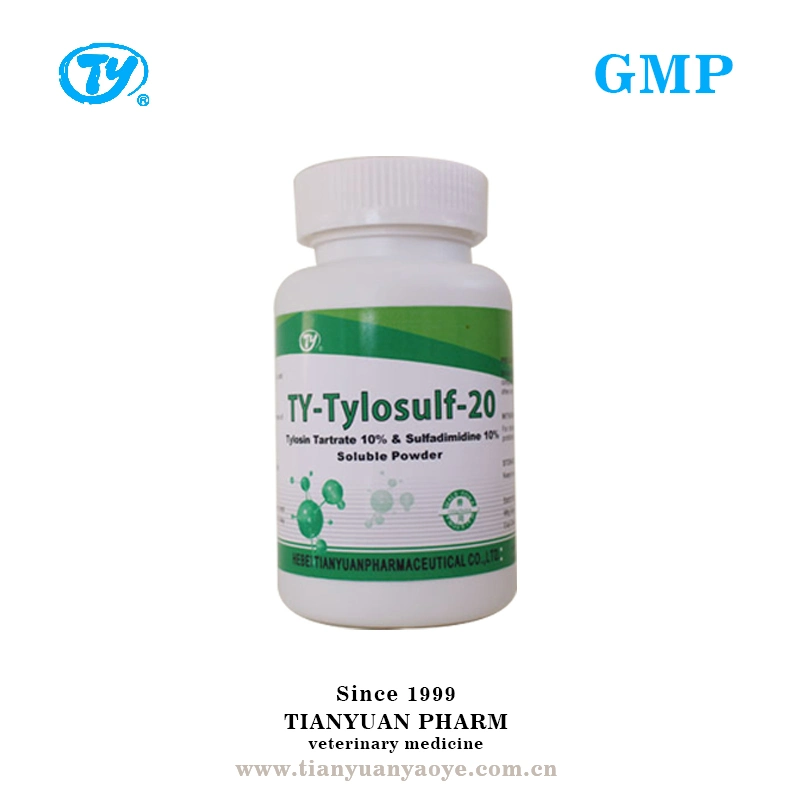 La Chine Tartrate de tylosine Poudre Soluble Factory