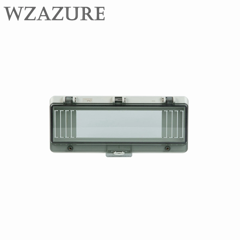 Dustproof 2way Transparent IP67 Waterproof Protective Window Cover Junction Box Panel Cover