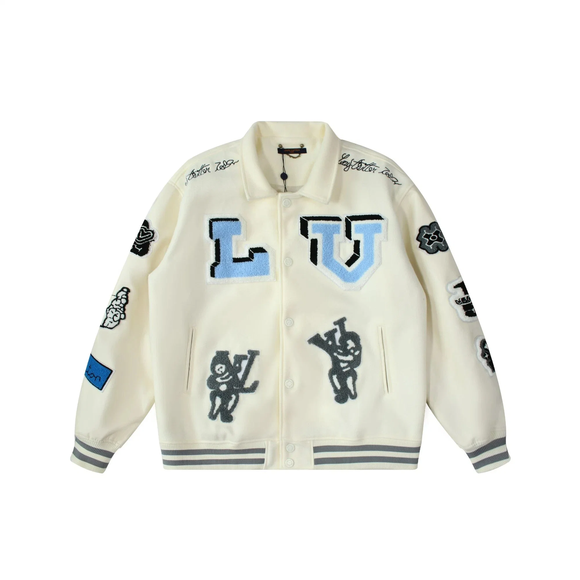 Dropshipping Mode Designer LV; S Kleidung Winter Baseball Jacke Bekleidung