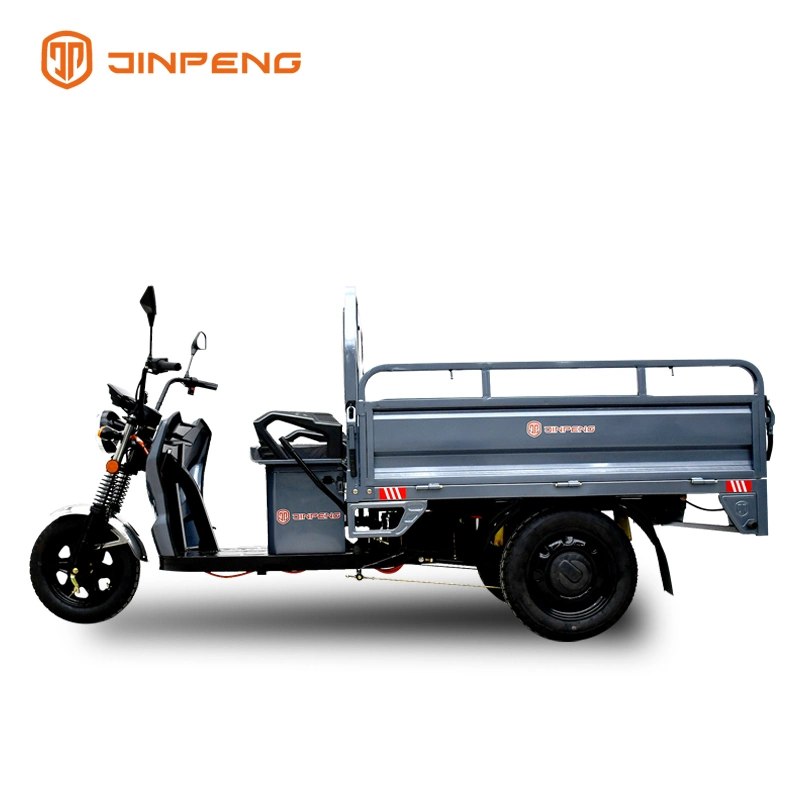 Jinpeng Cheap Price Excellent Performance Electric Cargo Trike Customizable Color Rain Proof Optional Accessories Tricycle for Farm Loader Transport Wholesale/Supplier