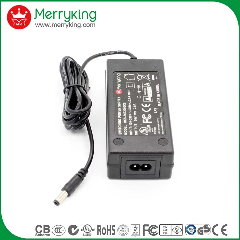 100-240V AC Input 50/60Hz to DC 24V Power Supply 24volt 3AMP 72W AC/DC Power Adaptor