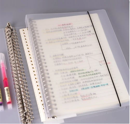 Stationery Detachable Note Book exercise Book 70g Plastic Cover Paper Book 3 Types