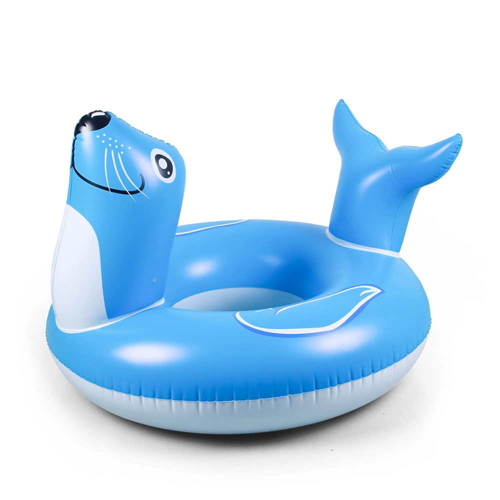 Customizable PVC Plastic Horse Swimming Ring Pump