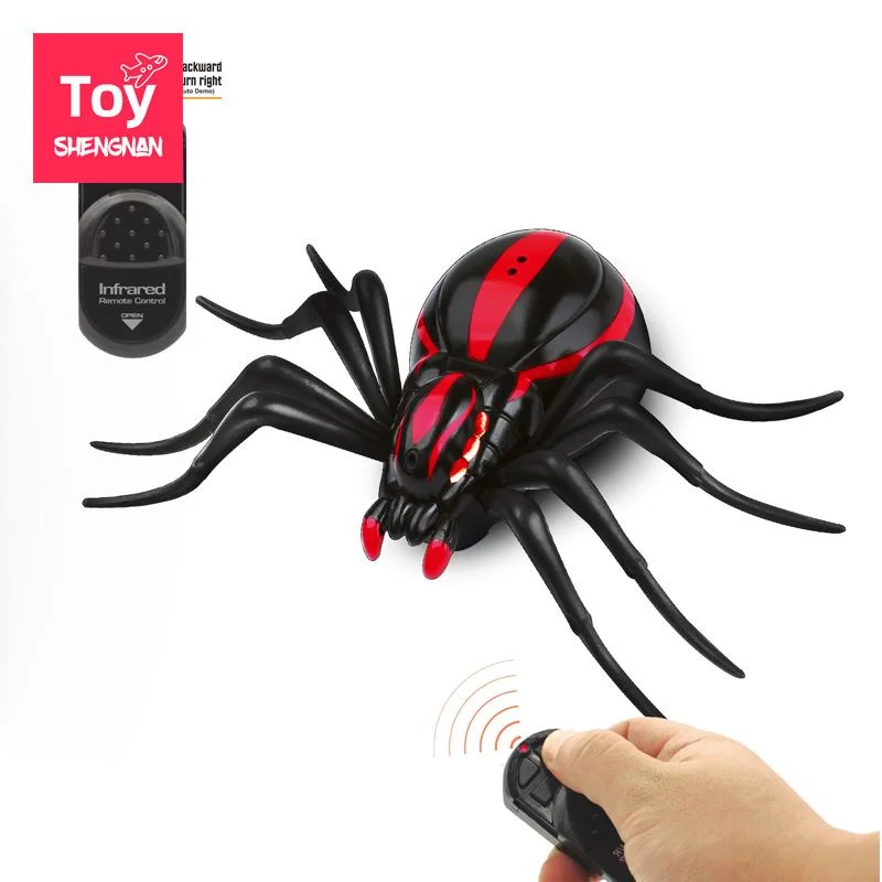 Red Spider Prank Toy Joke Remote Control Fake RC Festival Halloween Prop Money