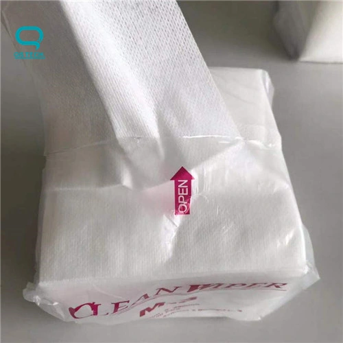 100% Polyester Clean Room Wipe 4-Folded Lint Free Cleanroom M-3 Cleaning Wiper