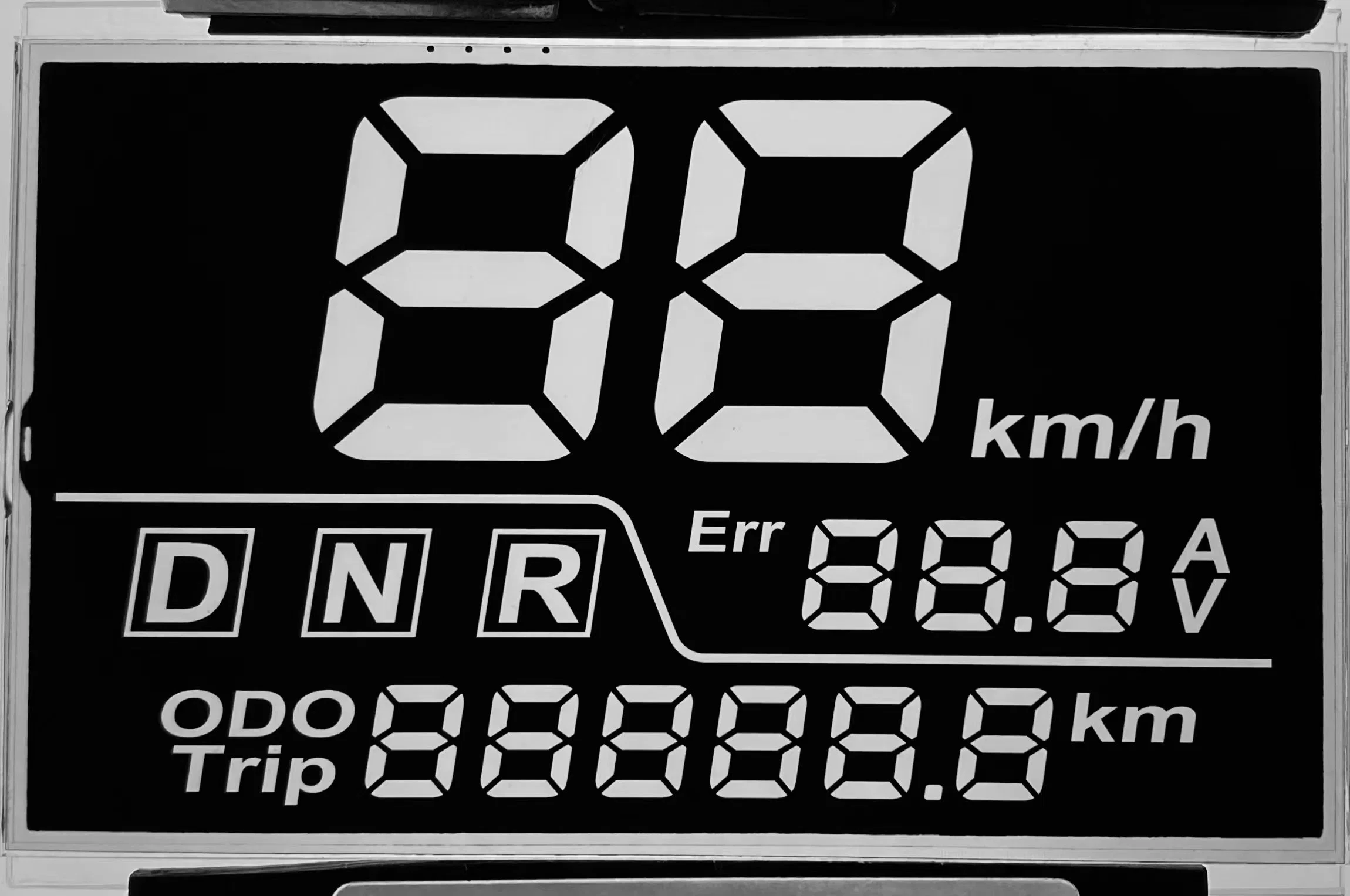 Ab Werk Direktpreis VA 7 Segment Display Luftreiniger LCD Angezeigt