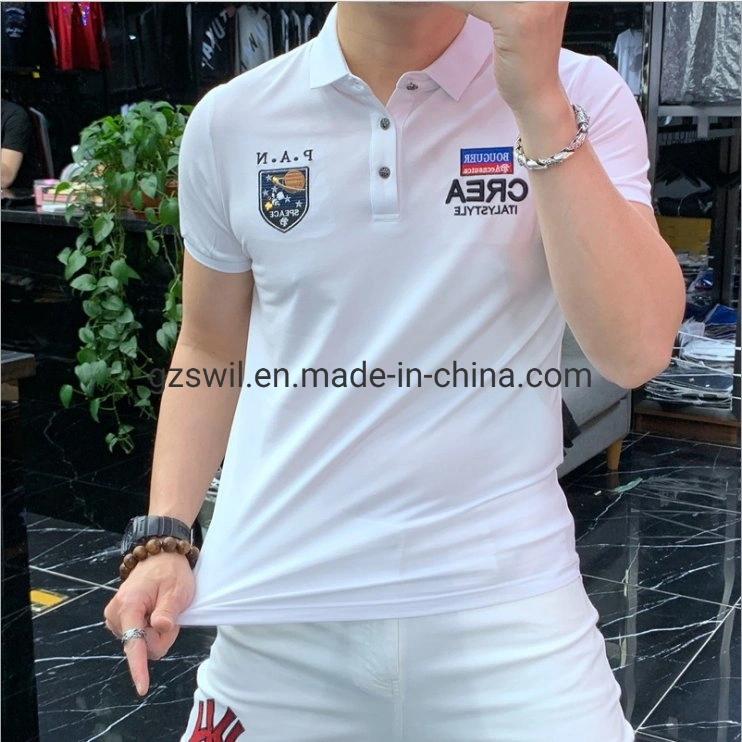 Custom Design Logo Polo Shirt Short Sleeve