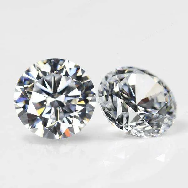 Round Cut Diverse Colour CZ Unique High quality/High cost performance Gemstone