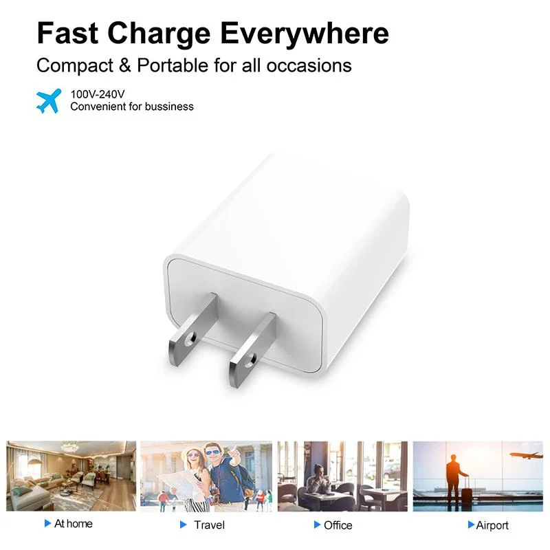 Wholesale Pd Fast USB Wall Charger Universal Power Adapter for Samsung /Android /Huawei and More Devices