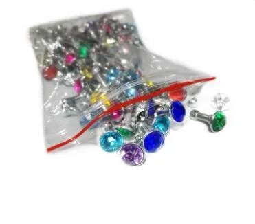 Rhinestone Headphones Anti Dust Plug Mobile Phone Dustproof Plug