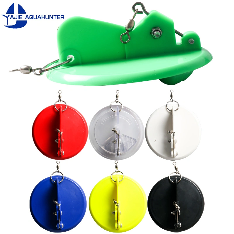 Plastic Adjustable Fishing Deep Diving Trolling Disc Connector Dipsy Diver