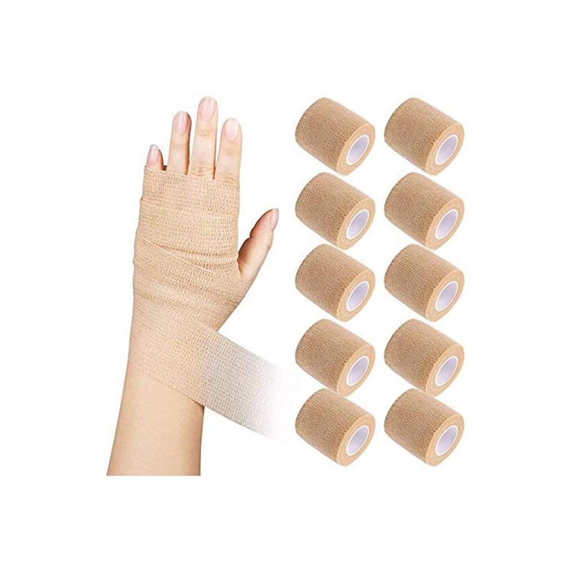 Enveloppement Bluenjoy Pet imprimé bande élastique souple Vet cohésive Bandage vétérinaire