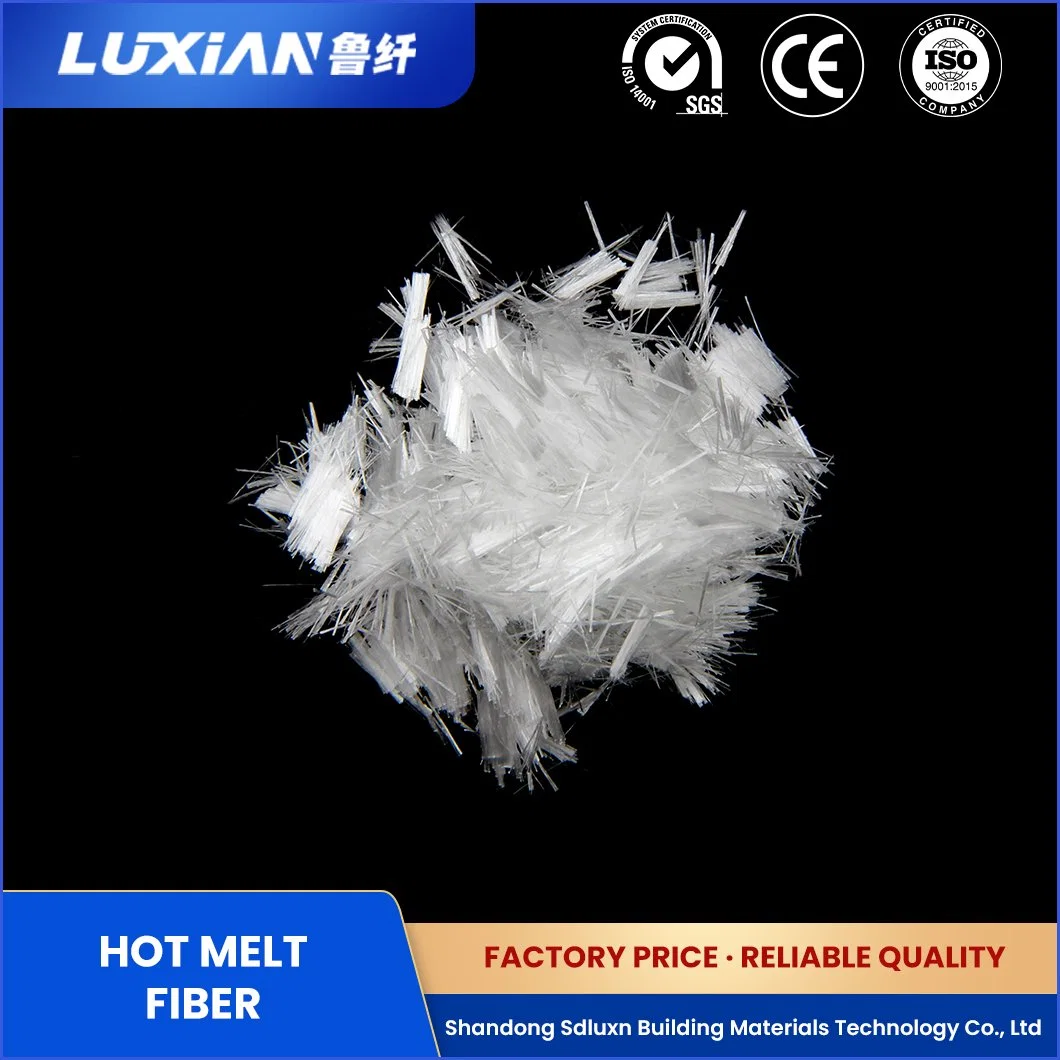 Sdluxn Recycled Staple Fiber Synthetic Resin Lx Br-160 Polypropylene Fiber PP Fiber China Anti-Explosion Polypropylene Staple Fiber Manufacturer