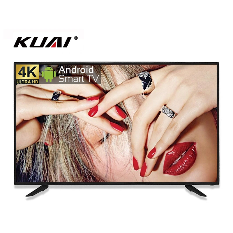 تلفزيون جملة Ultra-Thin 4K LCD 32 بوصة HD 46 55 65 70 80 الشبكة المنزلية المقاومة للانفجار Smart TV Brand New