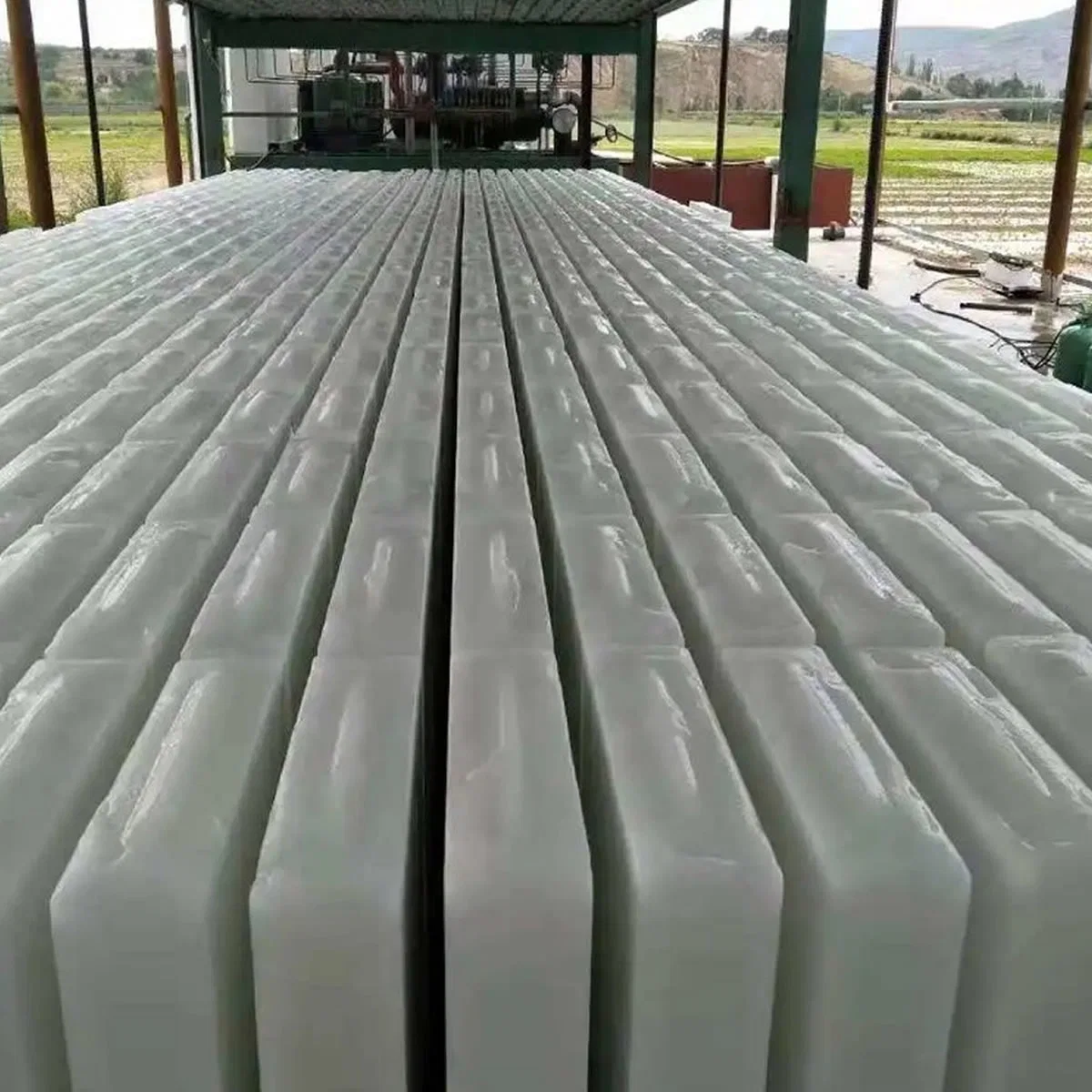 Thermojinn 10 Tonnen Transparente Eismaschine Direkte Kühlung Eisblock Maschine 100% Clear Block Eismaschine zum Trinken