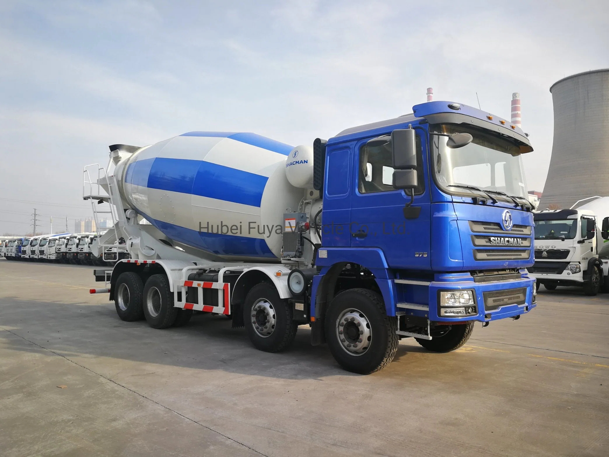 Shacman 8X4 16m3 18cbm Cement Tank Body Mixing Drum Concrete Mixer Truck