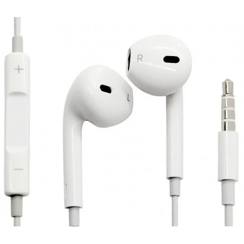 3.55mm Headphone with Mic &amp; Volume Control &amp; Handsfree and Stereo Sound Around Your Brain