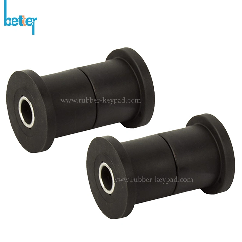 Flanged Silicone Rubber EPDM Neoprene Cable Wire Cord Isolator Bushing