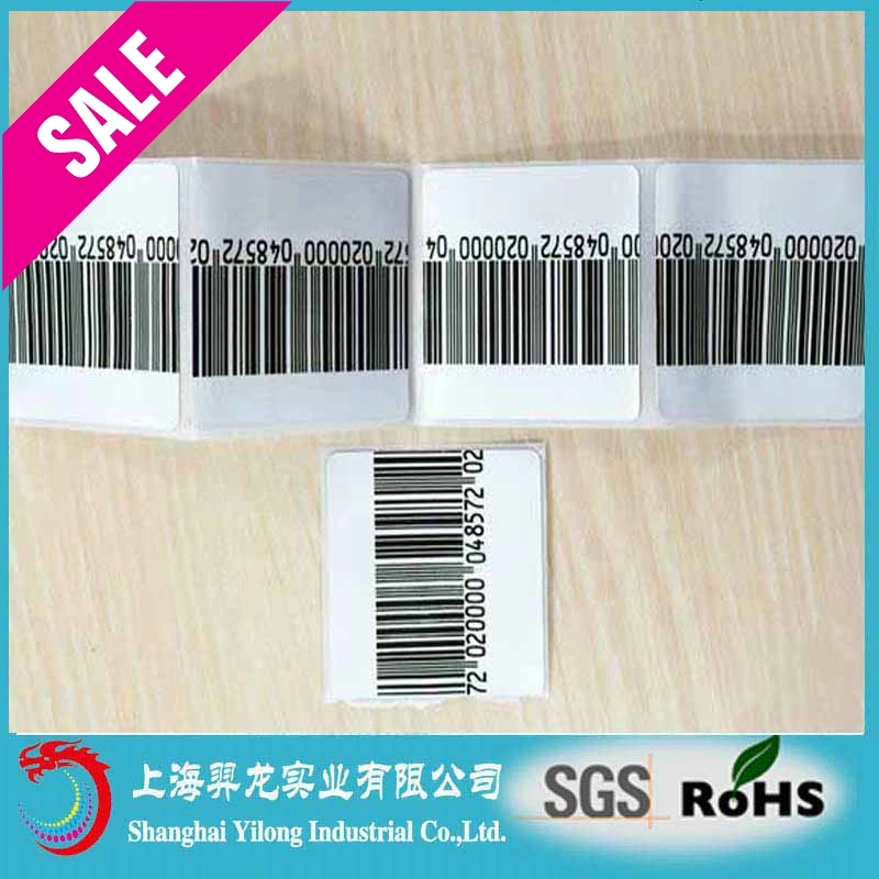 China Domestic 8.2MHz Anti Theft Security Soft EAS Label