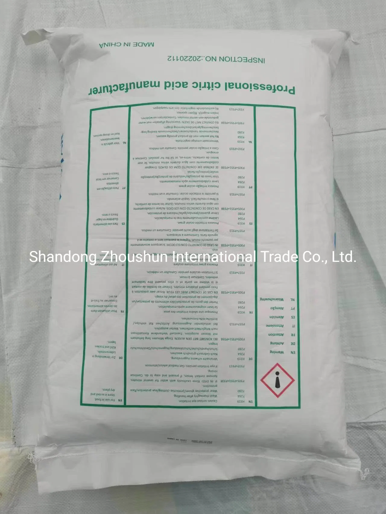 Food & Beverage Additives Best Price for Bulk Bp98 E330 Citric Acid Anhydrous 30-100 Mesh 10-40 Mesh and Citric Acid Monohydrate