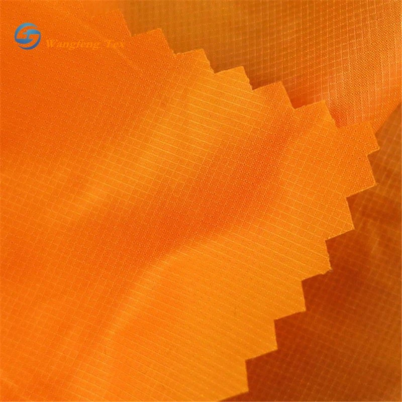 210t 0.3 Ripstop Polyester Taffeta Fabric for Waterproof Picnic Tablecloth Airbed