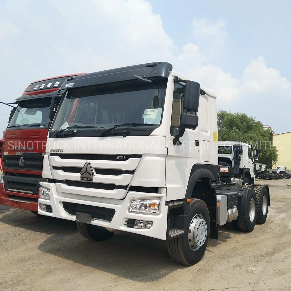 علامة تجارية كاملة من السلسلة الجديدة شاحنة جرار Sinotruck HOWO 4X2 6X4 مع محرك 371HP/400HP