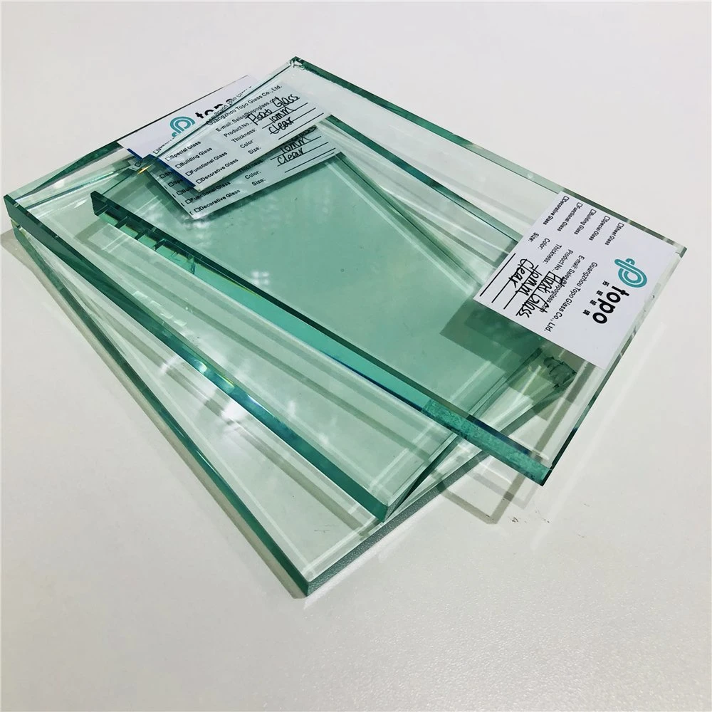 3mm Strong Optical Perforance Clear Flaot Glass for Bathroom Glass (W-TP)