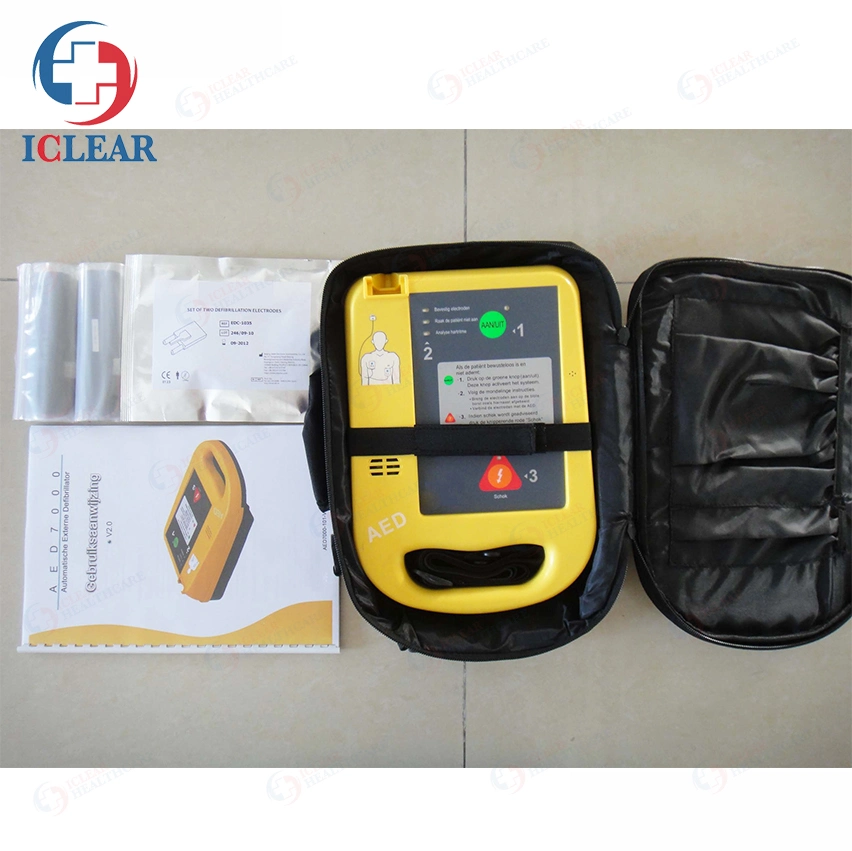 Aed7000 Portable Hospital First Aid External Aed Defibrillator