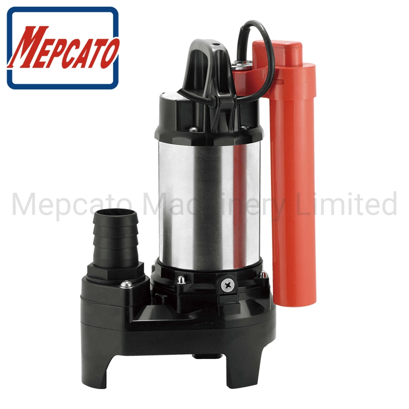 400W Portable Electric Stainless Steel Fishery Koi Fish Pond Water Circulation Submersible Centrifugal Water Pump Drainage with Float Switch